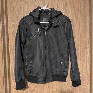 Faux leather jacket nwot